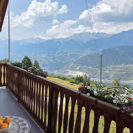 Panoramique Avec Vue Alpine à 180 Degrés - Poêle Scandinave&nature * Grône