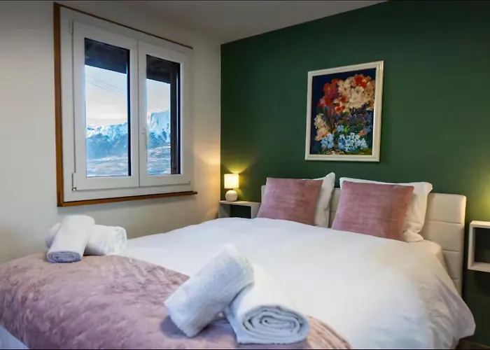 Chalet Panoramique Avec Vue Alpine A 180 Degres - Poele Scandinave & Nature Grone